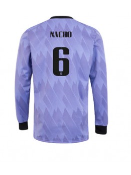 Real Madrid Nacho #6 Auswärtstrikot 2022-23 Langarm